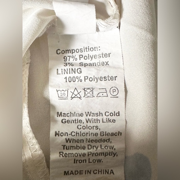 SHEIN Floral Blue and White Women's Skirt Size Small - Picture 12 of 14